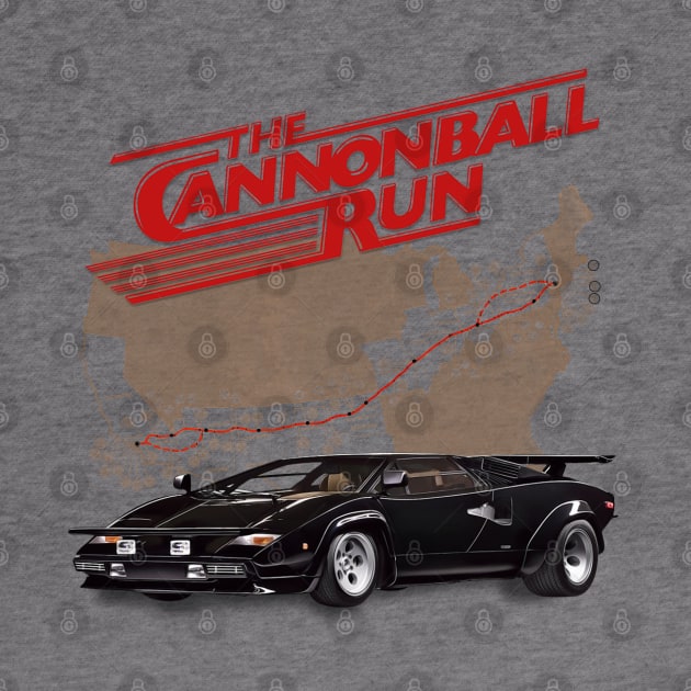 The Cannonball Run by darklordpug